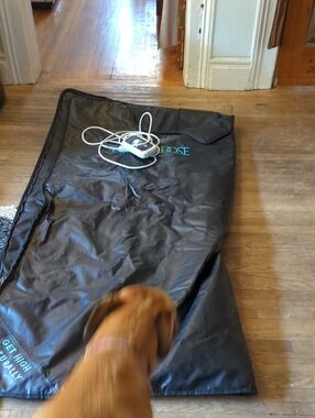 Portable Black Sauna Blanket with Controller